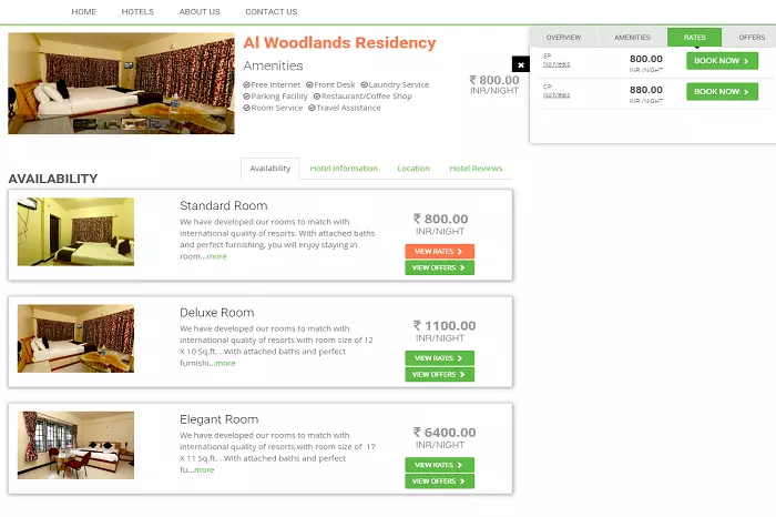 hotel booking engine provider